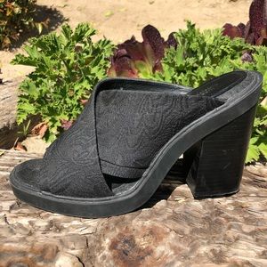UO Black Mules
